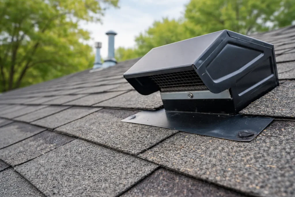 roof ventilation system installed on residential roof Perth home